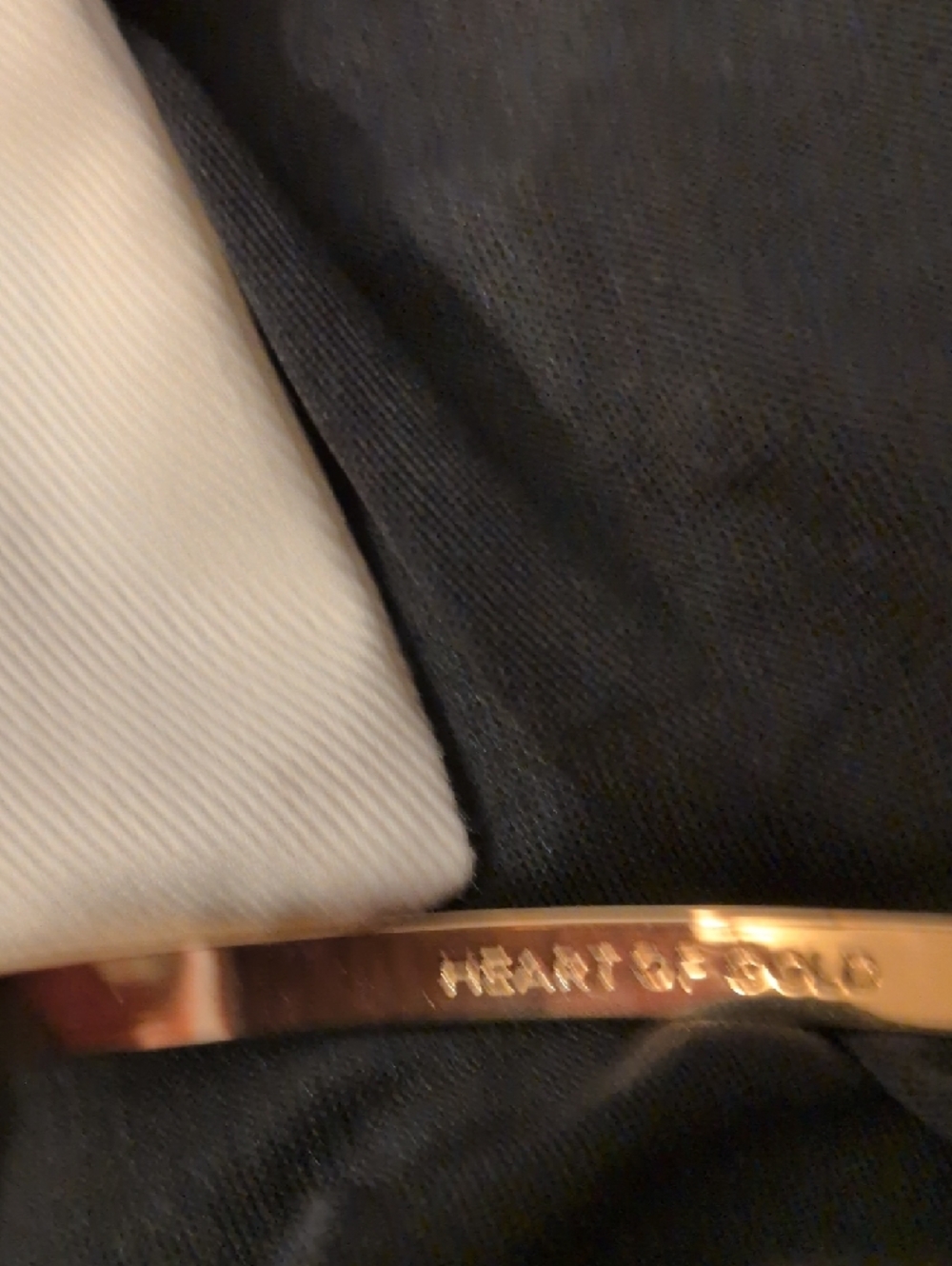 kate spade gold-tone slim bangle bracelet - Picture 2 of 6